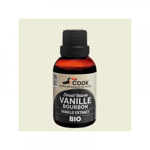 Extract de vanilie de Bourbon bio 40ml Cook Extract de vanilie de Bourbon bio 40ml Cook