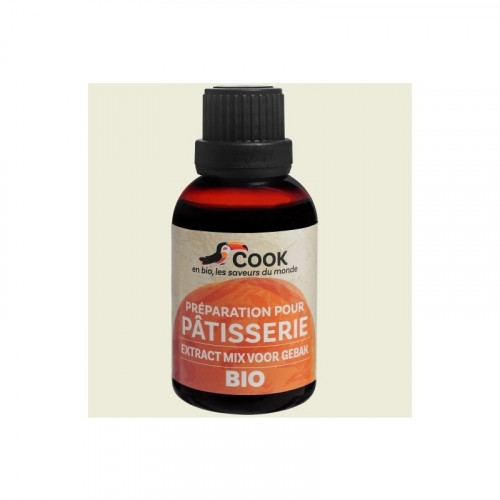 Mix de extracte pentru patiserie bio 50ml Cook Mix de extracte pentru patiserie bio 50ml Cook