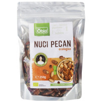 Nuci Pecan Raw Organice, 250g - Obio Nuci Pecan Raw Organice, 250g - Obio