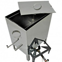 Topitor cu aburi pentru ceara 9-12 rame patrat, din inox, Lyson