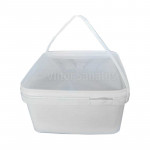 Galeata cu capac patrata 5 litri (set 50 buc)