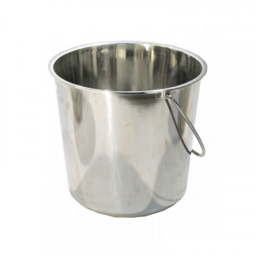 Galeata din inox 12 litri gradata Galeata din inox 12 litri gradata