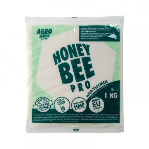 Turta Honey Bee Pro Timol 1kg (buc)