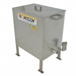 Topitor de ceara cu aburi, cu arzator de gaz, 16 rame Konigin 