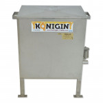 Topitor de ceara cu aburi, cu arzator de gaz, 16 rame Konigin 