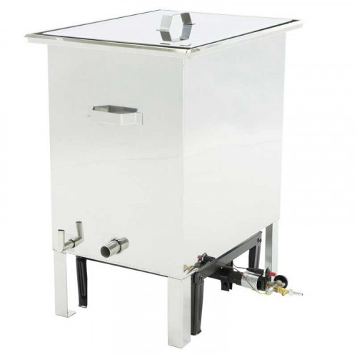 Topitor de ceara cu aburi cu margine izolatoare