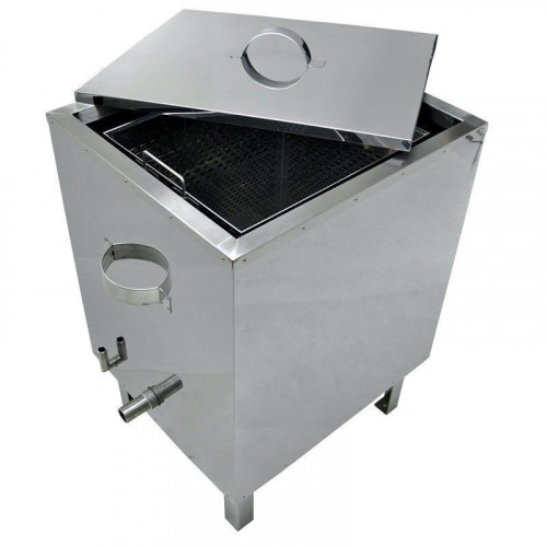 Topitor de ceara cu aburi, pe gaz, din inox izolat Lyson