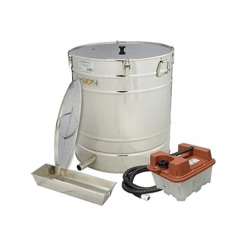 Topitor de ceara cu generator de aburi, 200 litri