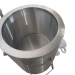 Topitor de ceara cu pereti incalziti si capac izolat, rotund Topitor de ceara cu pereti incalziti si capac izolat, rotund