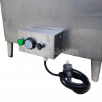 Topitor de ceara PROFESIONAL, cu aburi, incalzit electric