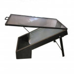 Topitor solar din lemn pentru ceara 52.5 x 67 cm
