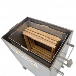 Topitor de ceara cu aburi, cu arzator de gaz, 12 rame Konigin 