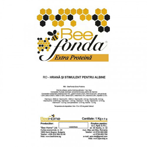 Turta Beefonda extra proteina 1 kg (buc)