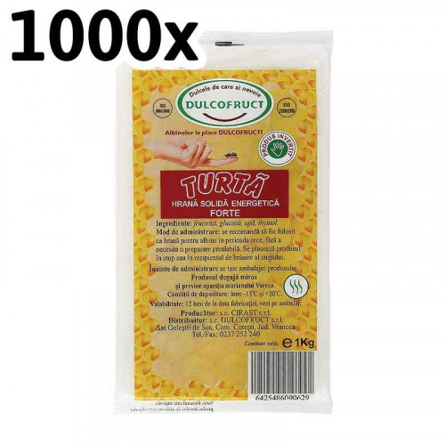 Turta Dulcofruct forte cu timol 1 kg (1000 buc)