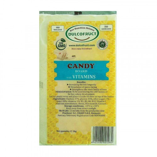 Turta Dulcofruct cu vitamine 1 kg (buc)