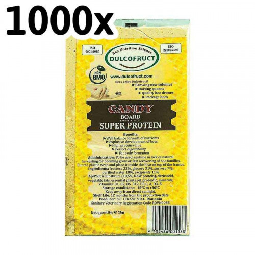 Turta Dulcofruct super proteica 1 kg (1000 buc)