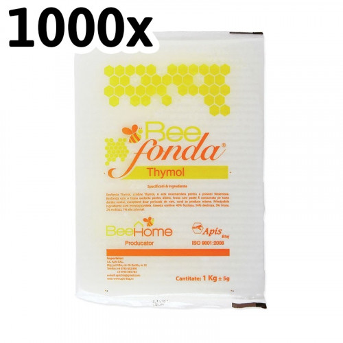 Turta BeeFonda cu cimbrisor 1 kg (1000 buc)