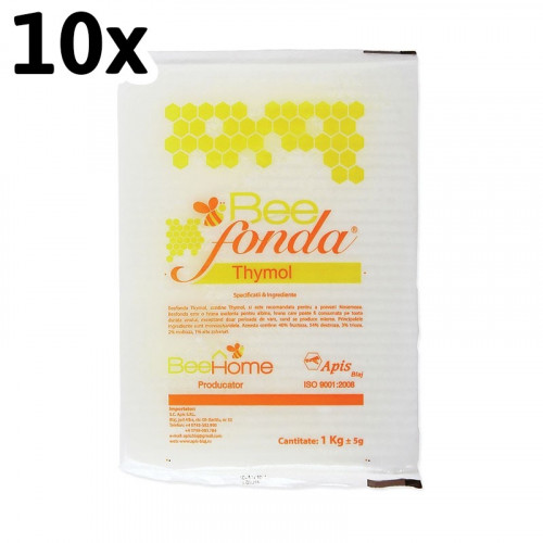 Turta BeeFonda cu cimbrisor 1 kg (10 buc)